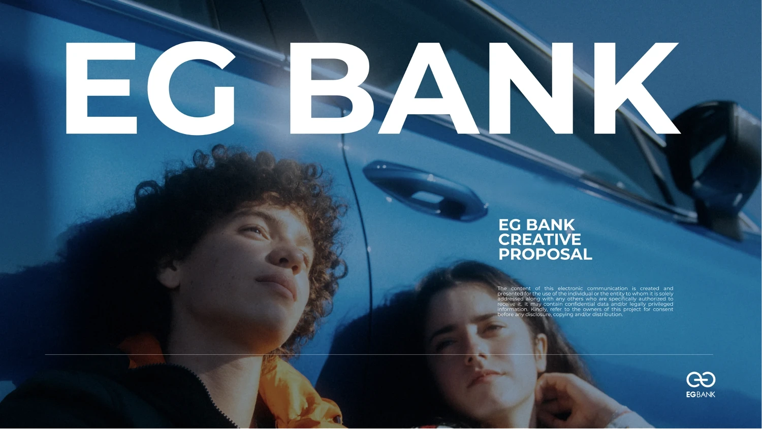 EGBANK Drive Now campaign creative proposal