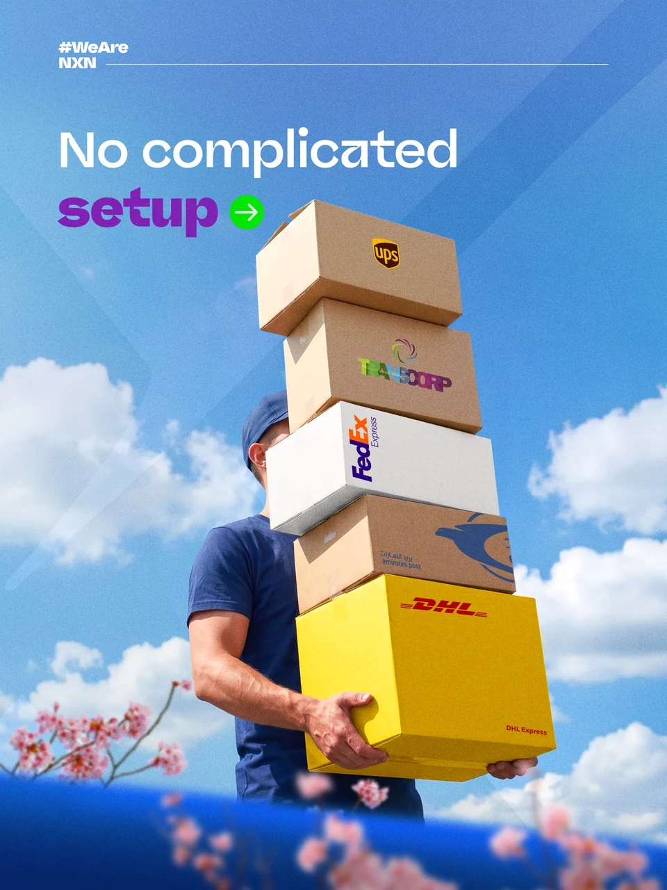 Waslah Switch Couriers — social visual 2