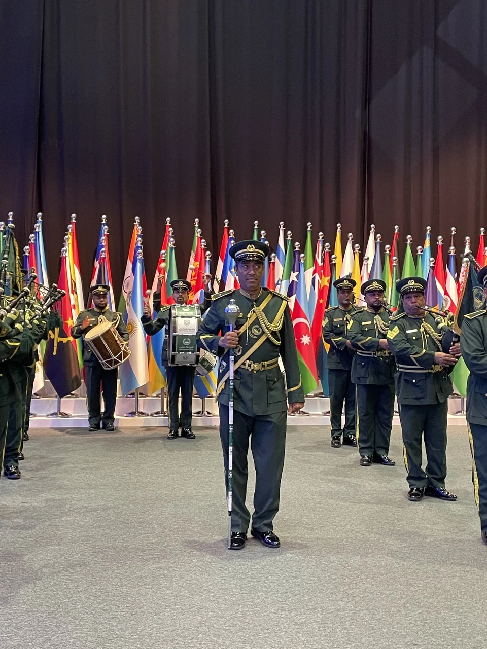 A ceremonial moment at the Congress, Dubai 2025